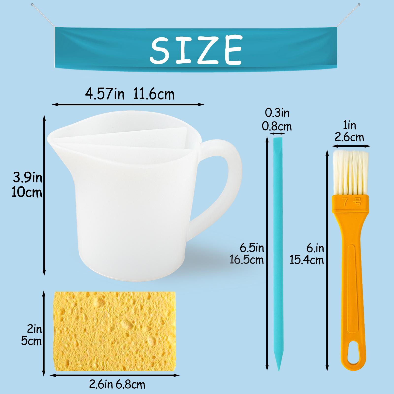 

Чашка для смешивания смолы с ручкой 17 унций/500 мл силиконовая раздельная чашка для жидкого искусства чашки для самостоятельного изготовления ювелирных изделий набор инструментов для поделок аксессуары из смолы M