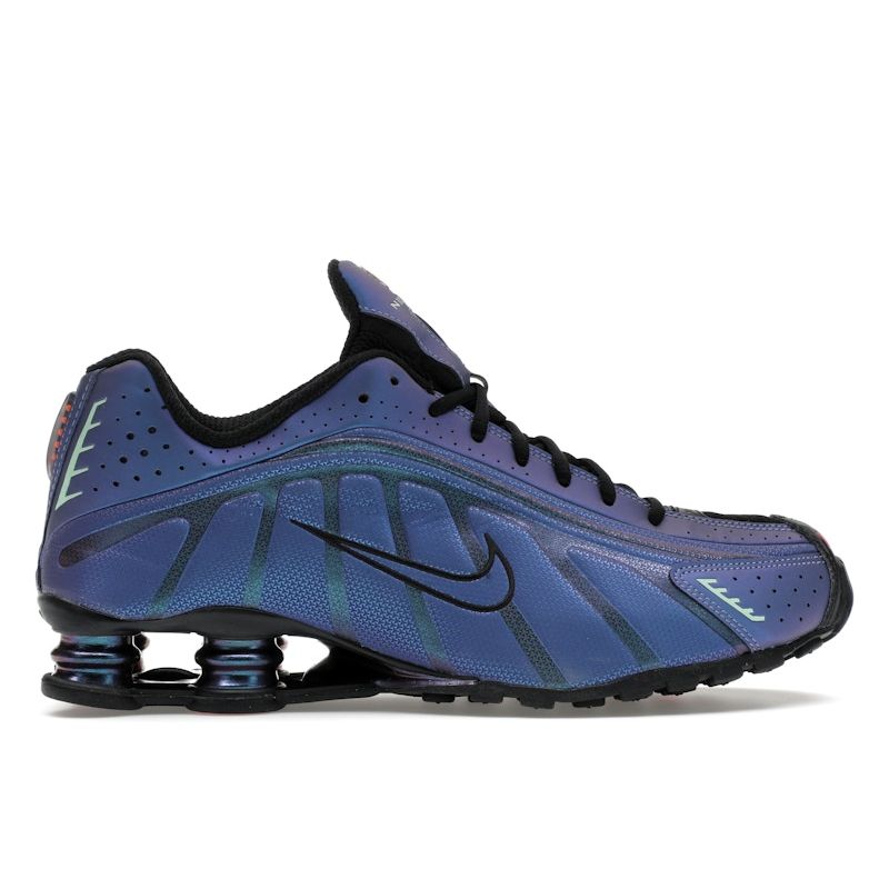

Nike Shox R4 Iridescent (Metallic Silver/Black/Vapor Green) HQ3446-001 40.5