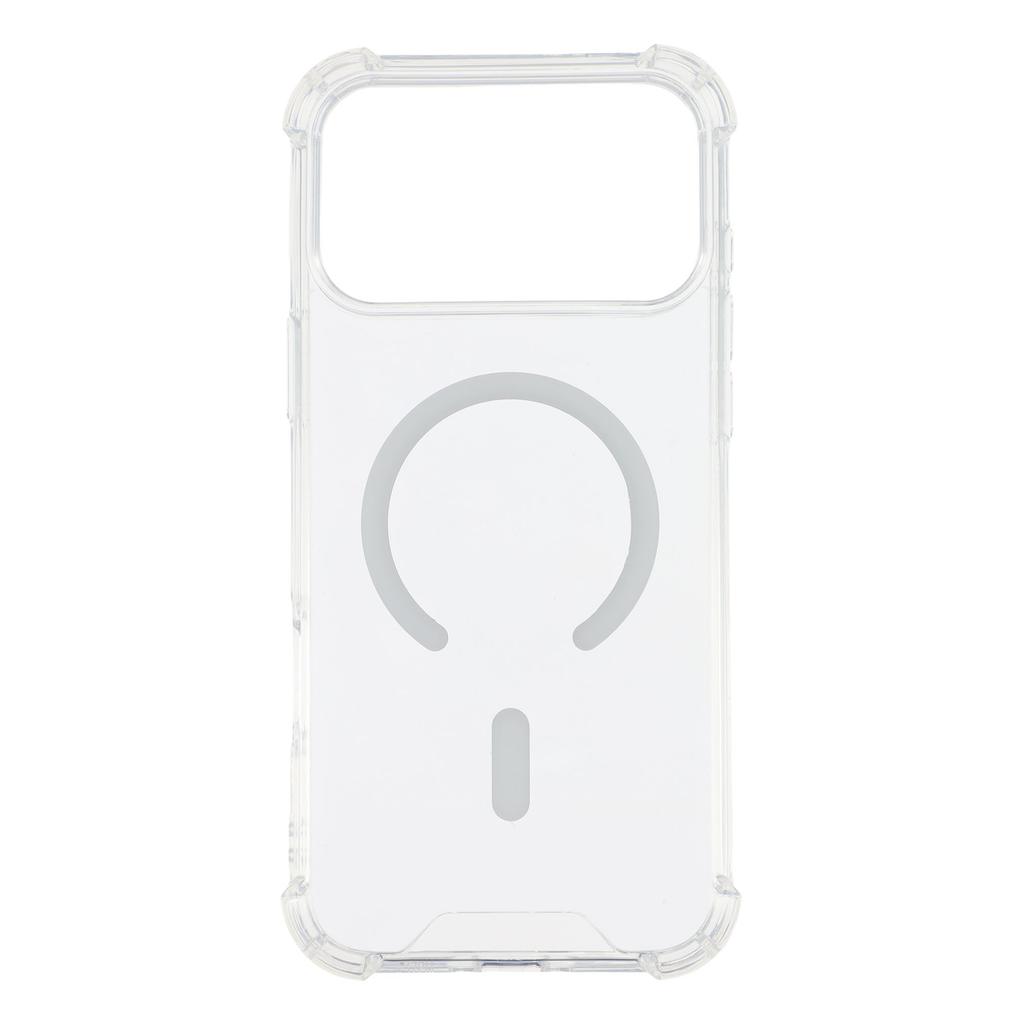 For iPhone 17 Pro Max Case Compatible with MagSafe 1.5mm Shockproof Clear Phone Back Cover