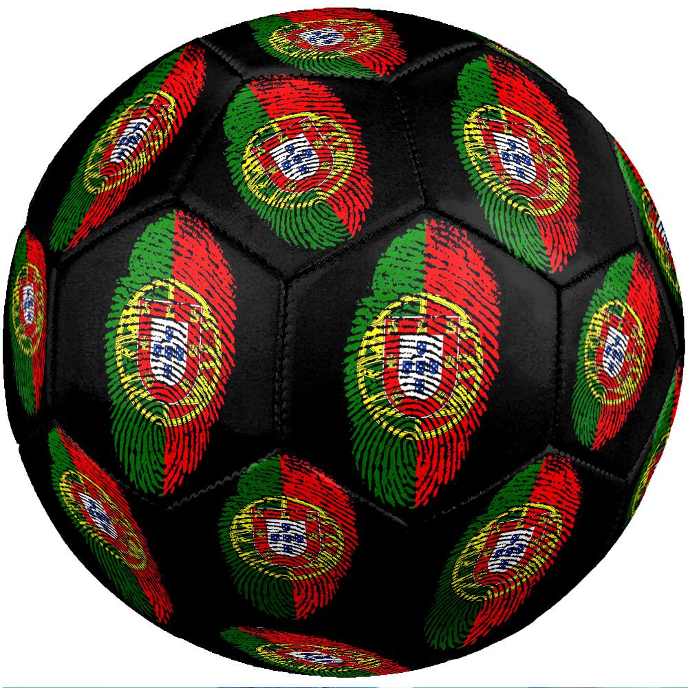 Portugal national football team Theme soccer ball Size 5 Soccer Ball Soft Touch Professional Training Football for Outdoor Sports