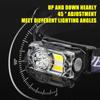 XPE+COB LED Induction Headlamp Rechargeable Head Flashlight Built-in Battery Headlight Led Head Lantern Fishing Camping Torch