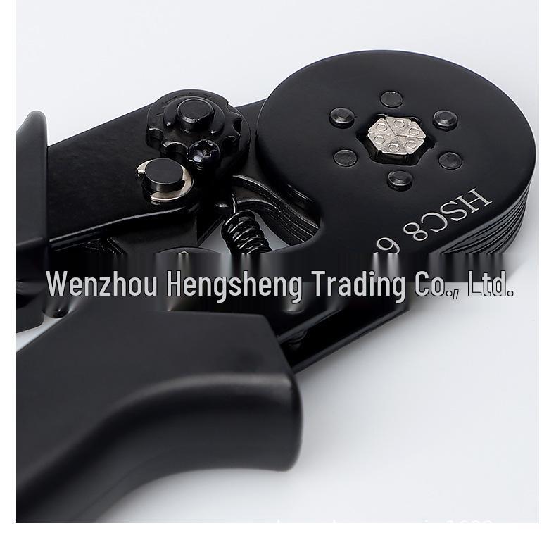 Electrician's HCS86-4A Tubular Terminal Crimping Pliers for Quick Wiring