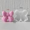 Butterfly Aroma candle Plaster Ornament Mould Handmade soap soy Wax Candle Making supplies DlY Bow Tie Silicone Mold