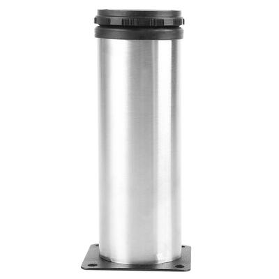 Nerezové nastavitelné domácí kuchyňské skříňky Stolní policové nožičky kulatá nábytková noha 50*150mm