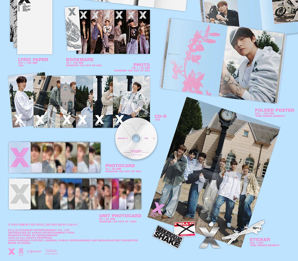 [POB] MONSTA X [THE X] 13. MINI-ALBUM (2. Sep. 2025)