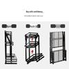 Handun No-Drill Foldable Wall-Mounted Two-Tier Spice Rack