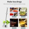 Tea Infuser Stainless Steel Strainer Reusable Handle Handmade Multifunctional Filter Home Restaurant