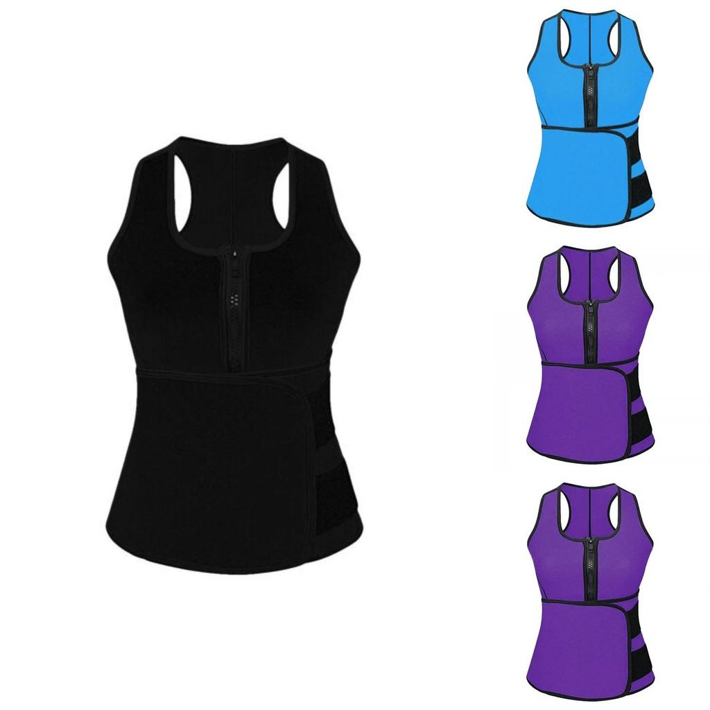 Premium Women Waist Trainer Vest With Enhanced Slimming Adjustable Sweat Belt For Effective Gym Workout