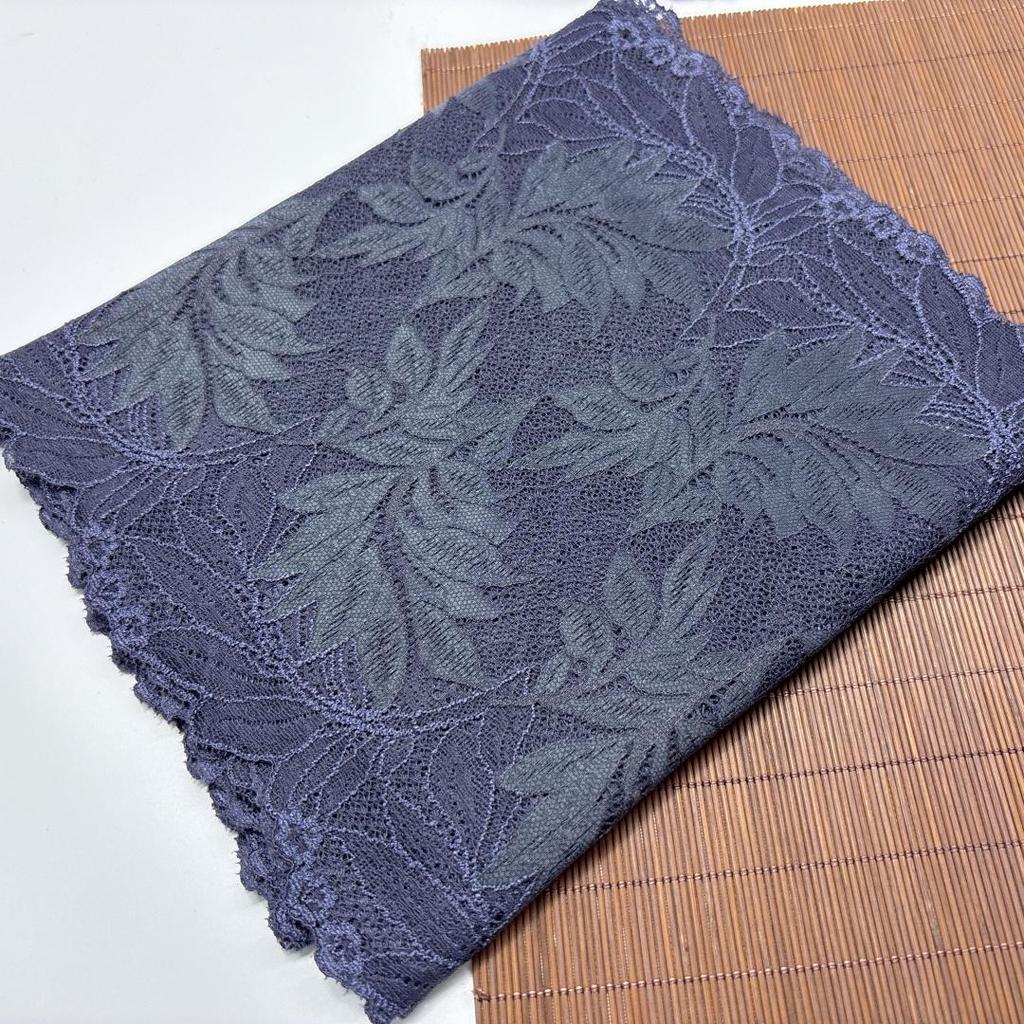 23cm Wide Spandex Lace Fabric, Mutilcolor stretch Sewing Lace Trim for Lingerie, Bra, Underwear, Dress, Garment, Home Decor, Crafting (23cm Wide)