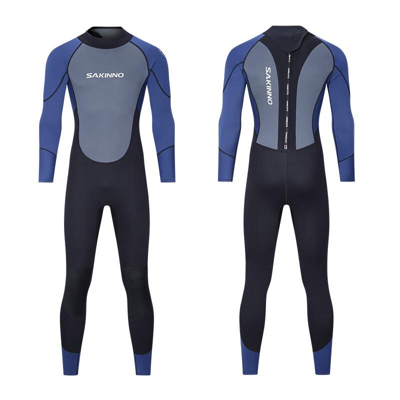 

SAKINNO Men s One-Piece Thermal Wetsuit L