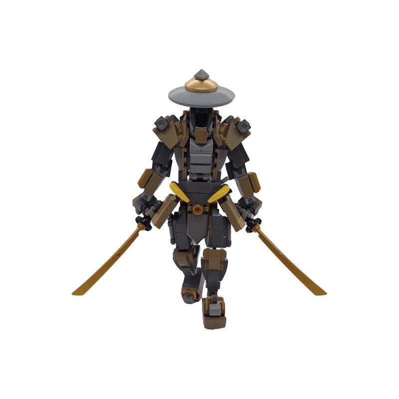 Building Block Compatible, Ronin Samurai Mecha, Toy Building Block Model Small Ornament Boy
