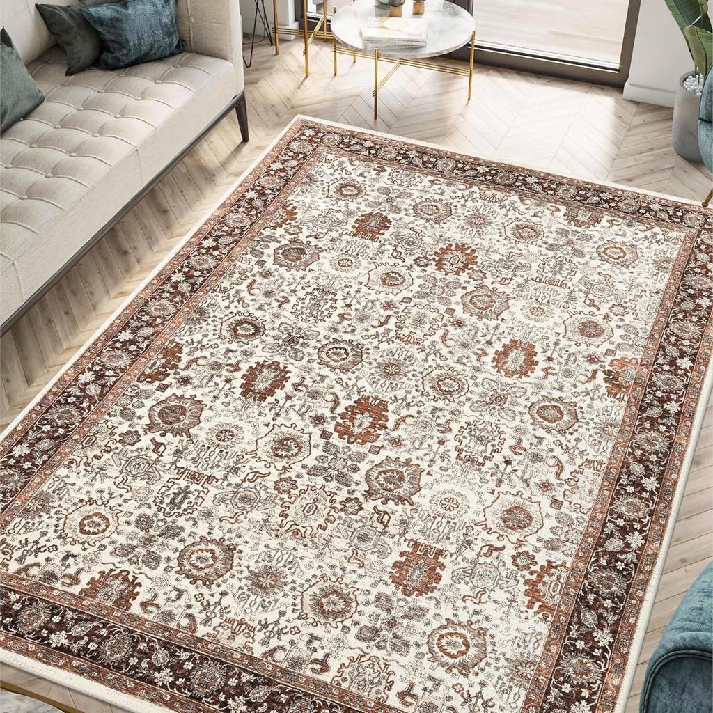 American Persian Carpet Living Room Fully Covered Large Area Sofa Carpet Bedroom Bedside Carpet