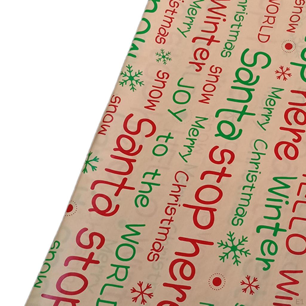 20 Pieces Christmas Wrapping Paper Flower Traditional Gift Wrap for Festive