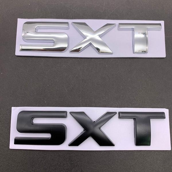 1 шт., наклейка с логотипом SXT, эмблема, значок, подходит для Ch/arger Chall/enger SXT Caliber Durango Avenger чёрный