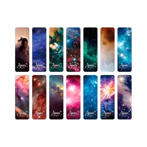 TOUFEIYUAN Bookmarks Set, 28pcs Artistic & Cute Message Cards, Starry Sky & Famous Paintings Collection, Elegant & Mysterious, High-Quality Material