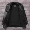 Chinese Size Heavy Motorcycle Jacket Natural Cowhide Leather Top Layer Causal Vintage Retro Moto Suit Leather Coat Winter