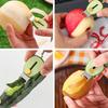 Foldable Mini Peeling Tool Retractable Design Multi-Functional Peeler  Travel