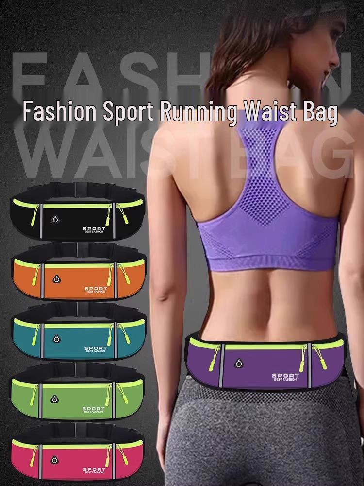

Скидка 5 юаней: Унисекс поясная сумка для бега - Идеально подходит для фитнеса и активного отдыха