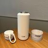 TYESO Vacuum Insulated Bottle Outdoor Sports Thermal Kettle Portable Handle 304 Stainless Steel Hot and Cold Drinking Water Cup