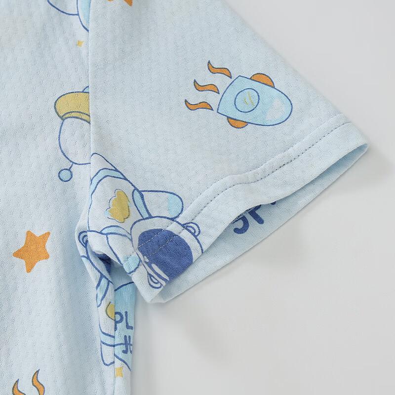 Hongdou Kids & Teens Pure Cotton Short-Sleeve Pajama Set