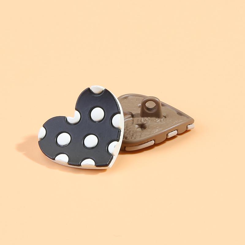 10Pcs Metal Love Buttons Niche Clothes Beautiful Exquisite Buttons Accessories Women'S Coat Sweater Cardigan Small Buttons
