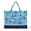 COLORFUL CANDY STYLE Quilted School Bag (with Loops), Water-Repellent, Reflective, Dinosaur World Design, Lightweight, Stain-Resistant, Wrinkle-Resist