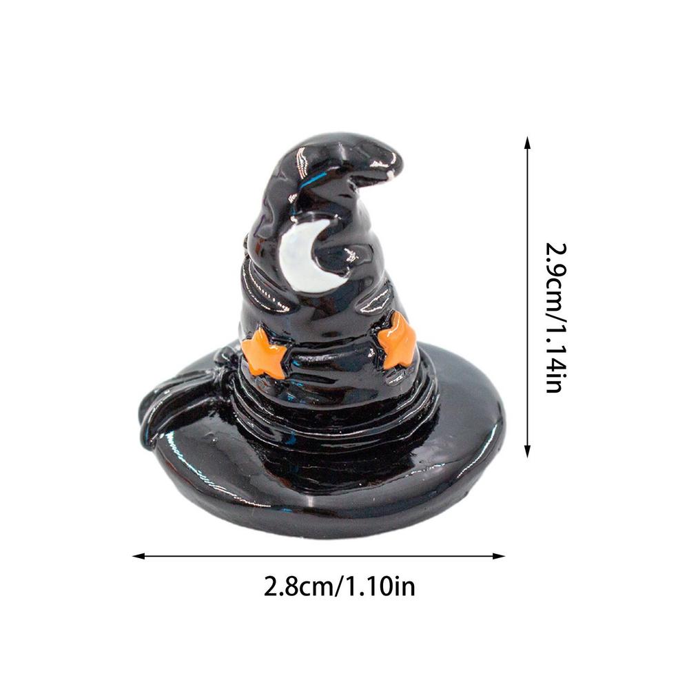 Halloween Mini Figurines Winter Festival Decoration Ornaments Spooky Mummy Miniatures Pumpkin Shape Supplies Seasonal Decor