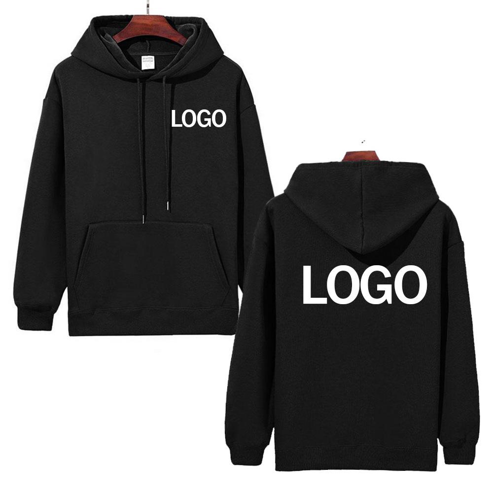 Heavy Men's and Women's Autumn and Winter sweatshirts velvet warm Hoodies customise your logo DIY01 Sweatshirts