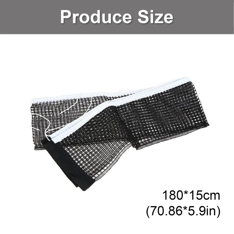 Portable Replacement Net PingPong Table Net Retractable Table Tennis Net Strong Mesh Table Tennis Accessories Enduring