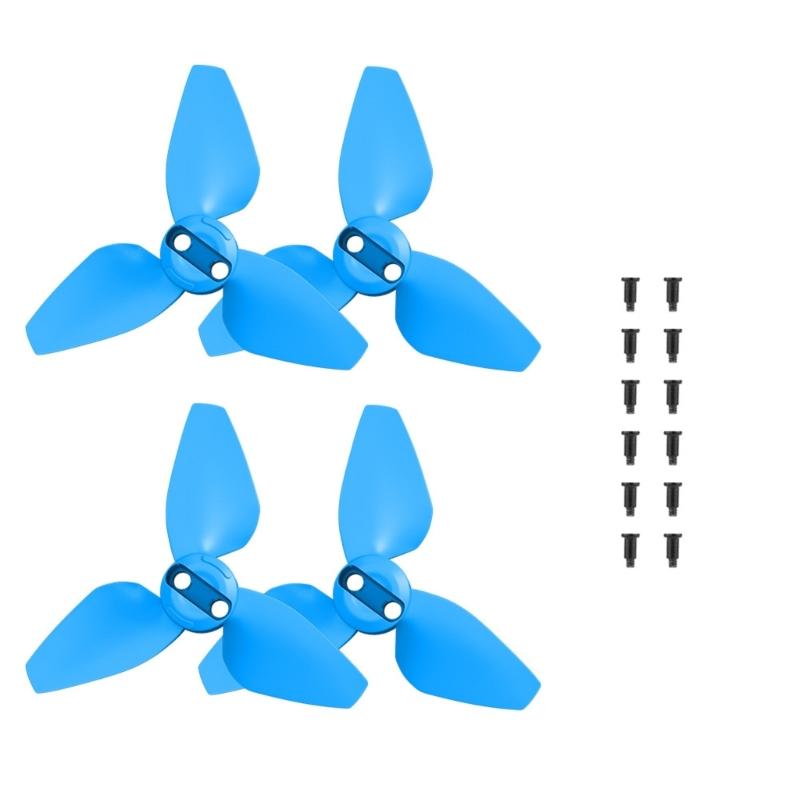 4Pcs Drones Propellers for Drones Replacement Low Noise and Quick Release Propeller Props Wing for Drones Accessories