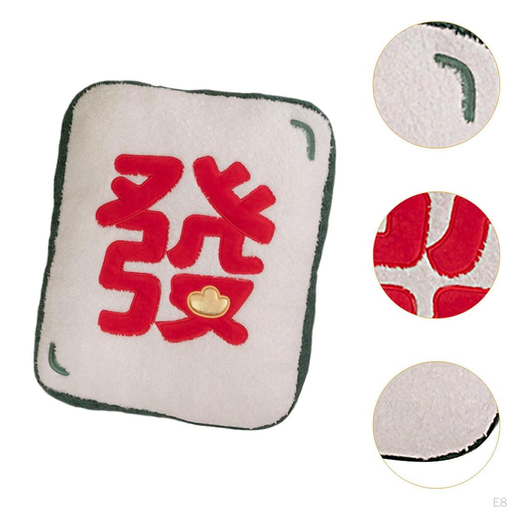 Chinese Year Pillow Lunar Decoration Decor Cartoon Cute Gift for Kids Holiday Party