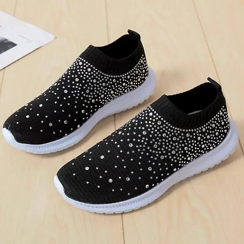 Spring Autumn Slip On Women's Shoes Sale Aesthetic New In Y2k Fashion Light Comfortable and Elegant High Quality Ladies Footwear
