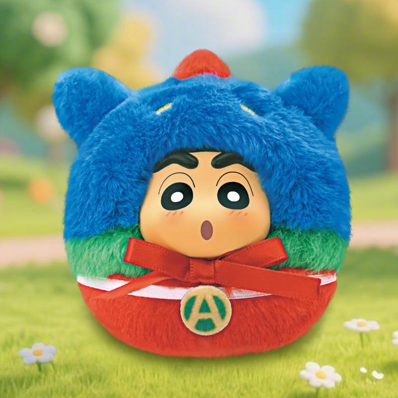 Genuine Eaki Crayon Shin-Chan Cute Chubby Series Plush  Cute Bag Pendant Trendy Toys Collect Decor  Mysterious Box Gift