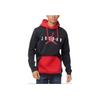 Jordan Logo Print Drawstring Hoodie With Long Sleeves Men Tops Black CQ7708-010