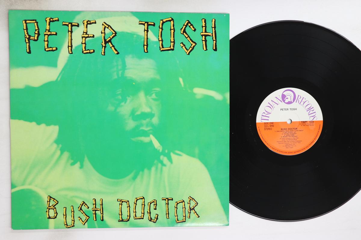 

LP Record PETER TOSH - Bush Doctor TRPT100 TROJAN 1990 UK Reggae, Ska & Dub Used