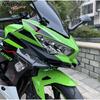 Ninja 400 Motocycle Front Wing Fairing Winglets Mouth Shell Cover ABS Protection Guards Fit For KAWASAKI NINJA400 2019-2024