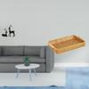 Elegant Resin Reindeer Sculpture And Woven Fruit Basket Set for Living Room Study Balcony Tabletop