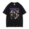 2026 Kpop Ateez Seonghwa Graphic T Shirt  Hip Hop Tide Korean Short Sleeve T-shirt Vintage O-Neck Cotton Tshirts Streetwear