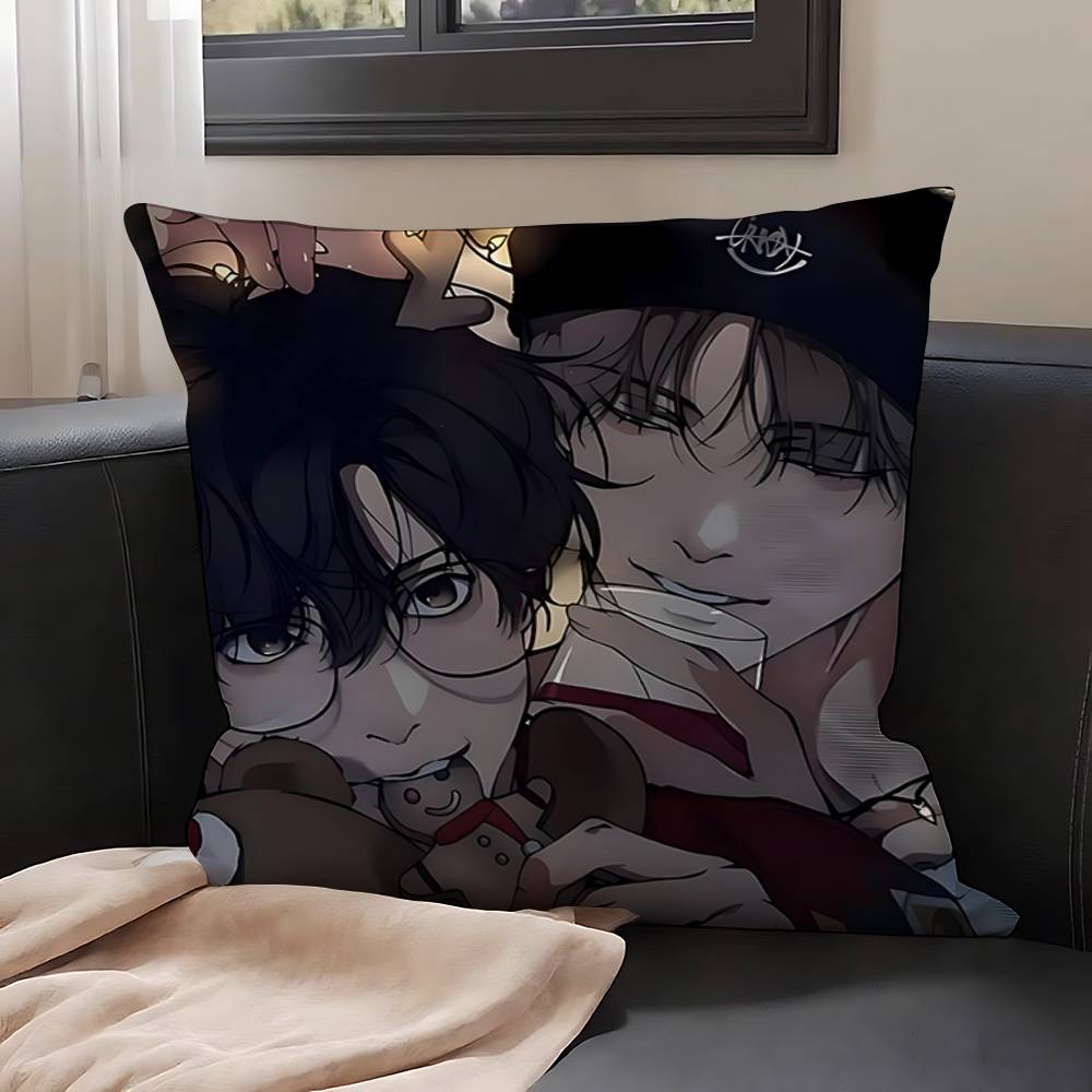 C-Comics L-Lost In The Cloud-s Kissenbezug Kissenhülle Weich Niedlich Dekokissenbezug Für Auto Sofa Kissenbezug Polyester Mit Reißverschluss