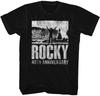 Rocky Balboa T-Shirt New Official 40th Anniversary In 100% Black Cotton SM5XL Unisex T-Shirt