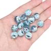 1pc Blue Sky White Cloud Series Pendant Sky Round Beads Moon Beads Charm Transparent Resin Pendant DIY Handmade Jewelry Necklace Accessories