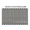 Car Rear Tail Light Cover Black/White Honeycomb Sticker Tail-lamp Decal Accessories