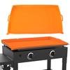 BBQ Grill Mat, Food Grade   Folding Grill Mat, BBQ Grill Accessory, Outdoor Grill, Orange