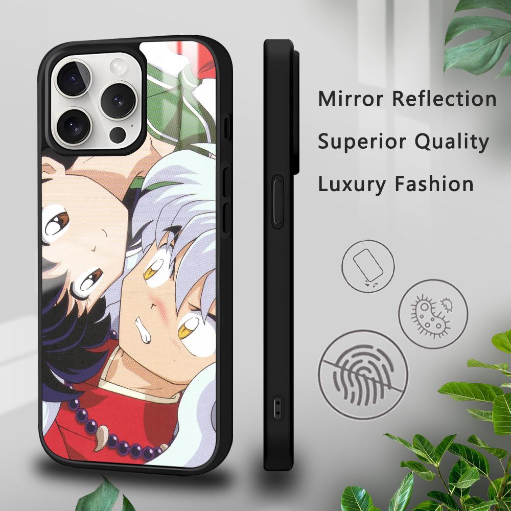 I-Inuyasha S-Sesshomaru Phone Case For iPhone 16 15 14 13 12 11 Pro Xs Max Mini Plus Celulares Hard Funda