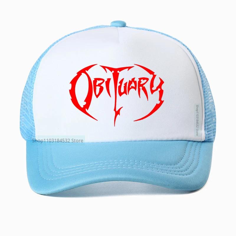 

Heavy Metal Rock Music Unisex Womens Hat Obituary Baseball cap Hip Hop Death Metal Band Obituary hats Snapback caps Casquette Adjustable