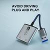 Lightweight SD Card Reader  Plug And Play Aluminum Alloy Shell TF Card Reader  2 in 1 SD TF Card to USB Adapter