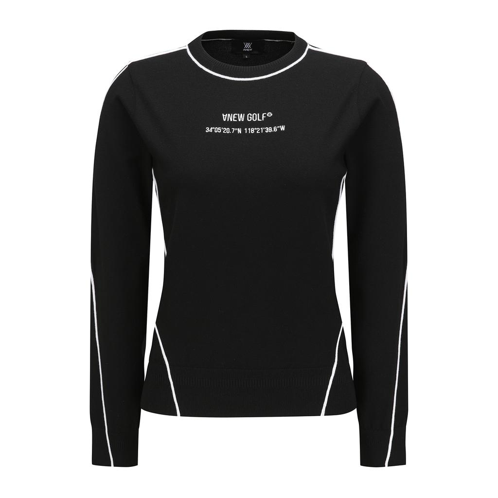 ANEW GOLF Women Sp Essential Sweater_Bk