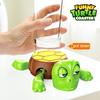 New Fun Coaster Turtle Cup Pad, Press and Stare, Open The Limbs,thickened Non-slip Insulation Pad,3D Printed Turtle Coaster