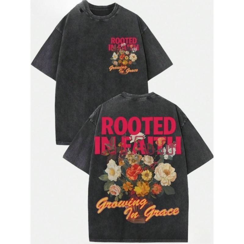 

European sizes Men S Casual Round Neck T-Shirt Featuring a Vintage Washed Design, Perfect for Travel S чёрный