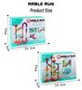 Versatile Interlocking Slide Blocks: 3D Marble Run Ejection Pipe Maze Toys